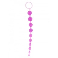 ToyJoy Thai Toy Beads fialové análne korálky