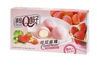 Mochi Taiwan dezertné jahodové ryžové sušienky 80 g