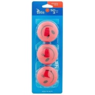 MAGNETY NA DOSKY RED SMILES 50 MM 3 KUS BLISTER TETIS GM304-SC3