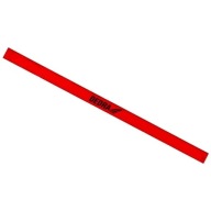 DEDRA M9003 HB stolárska ceruzka, 24,5 cm, červená