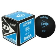 DUNLOP INTRO SQUASH LOPTA 1 MODRÁ BODKA
