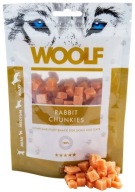 WOOLF RABBIT CHUNKIES Pochúťka pre psov a mačky 100g