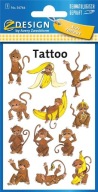 TETOVANIE PRE DETI AVERY MONKEY
