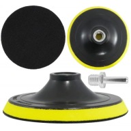 FLEXIBILNÝ KOTÚČ SO VELKÝM CROKOM 125MM NA BRÚSKU, vŕtačku, LEŠTENIE, LEŠTENIE