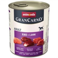 ANIMONDA Grancarno Adult hovädzie, jahňacie 800g