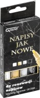 Olejový popisovač na renováciu nápisov na náhrobných kameňoch, rôzne farby, Grand, 4 ks.