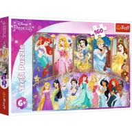 Puzzle 160 dielikov. Portréty Disney princezien