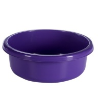 MISKA PLASTOVÁ MISKA VEĽKÁ okrúhla 36cm DO KUCHYNE KÚPEĽŇA -T