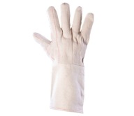 Ochranné, tepelne izolované bavlnené pracovné rukavice, 13 cm, TERMO