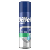 Gél na holenie Gillette Series Sensitive s aloe 200 ml
