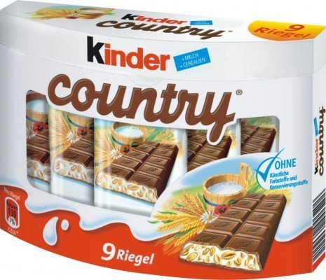 Tyčinky Kinder Country 9x23,5 g