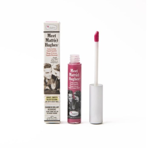 The Balm Chivalrous Bright Pink Matte Lipstick