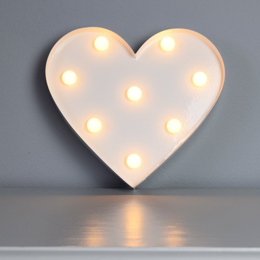 LED PLASTOVÉ SRDCE