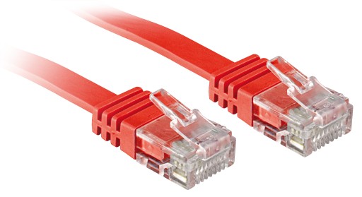 LINDY 47511 CAT6 U/UTP 1M červená