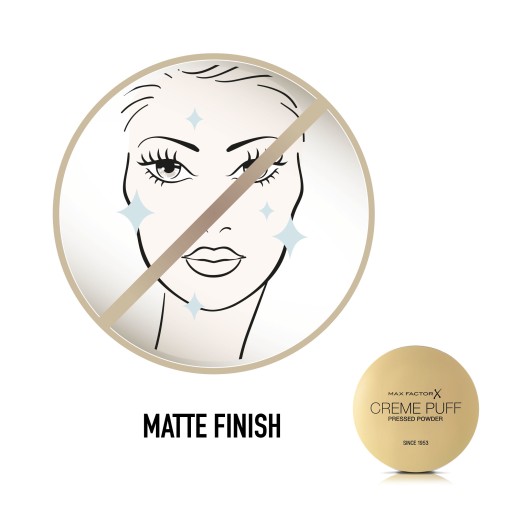 MAX FACTOR STONE PRÁŠKOVÝ KRÉM PUFF NÁPLŇ FARBA Č.-081