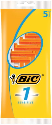 BIC JEDNORÁZOVÉ HOLENIE CITLIVÉ 5 KS