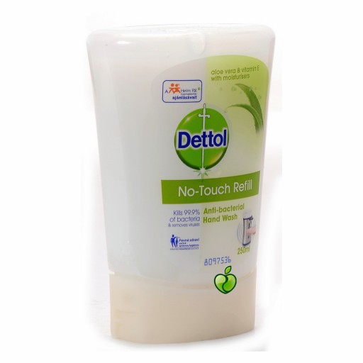 DETTOL Vložka do aplikátora 250 ml tekuté mydlo s náplňou z aloe