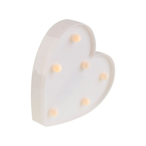 LED PLASTOVÉ SRDCE