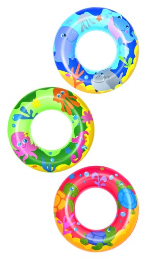 Bestway Nafukovací kruh na plávanie DELFIN 51cm