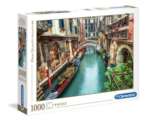 PUZZLE 1000 KUSOVÝ KANÁL V BENÁTKACH BENÁTKY KANÁL