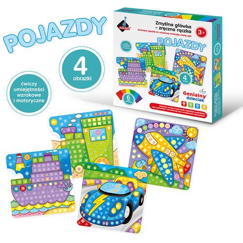 Pena Scrapbook Vozidlá Brilantné dieťa Šikovná ruka Askato