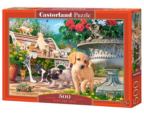 Puzzle 500 Hide and Seek. B-53636. Castor