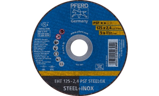 PFERD INOX NEREZOVÝ DISK 125/2,4mm