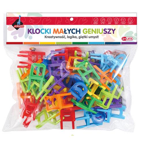 BLOKY MALÉHO GÉNIA - Stoličky 40 prvkov