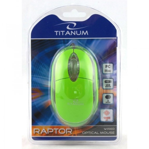 3D OPT. USB RAPTOR ZELENÁ