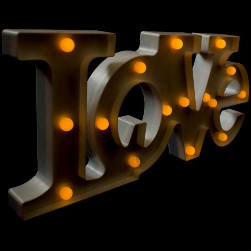 LOVE EKD3935 Milagro LED plastová stolná lampa