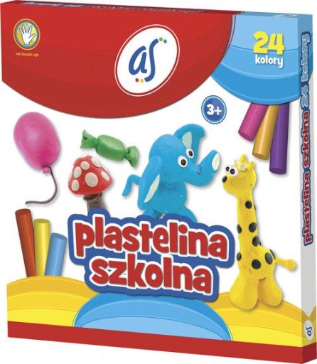 Školská plastelína`AS` 24col. ASTRA 303219004
