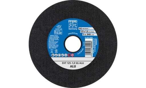 Rezný kotúč, rovný, na hliník A30NSG 125x1mm