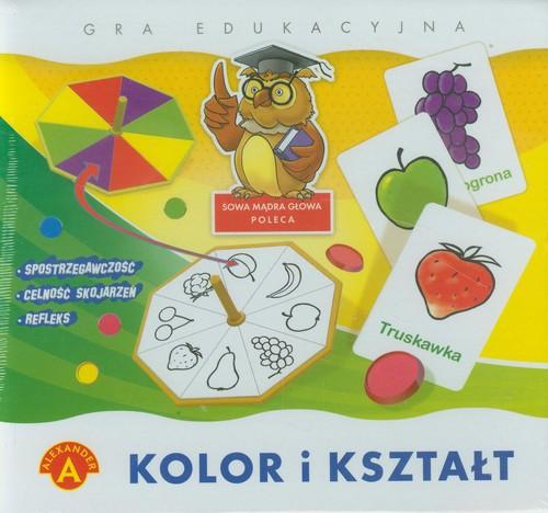 VZDELÁVACIA HRA FARBA A TVAR SOVA CHYTRÁ HLAVA