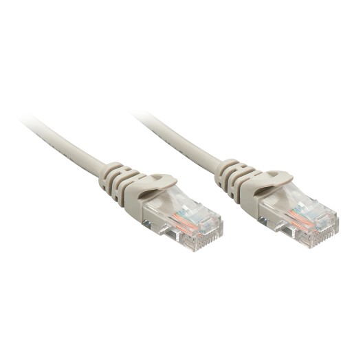LINDY 48362 CAT5E U/UTP 1M sivá