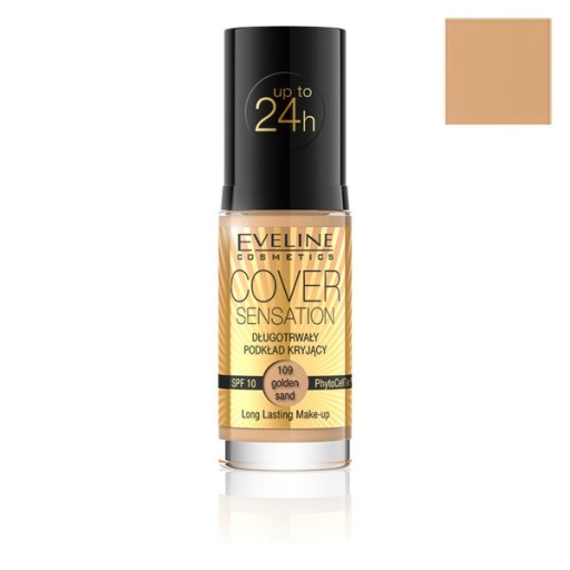 Cover Sensation Foundation dlhotrvajúci krycí podklad SPF10 109 Golden San