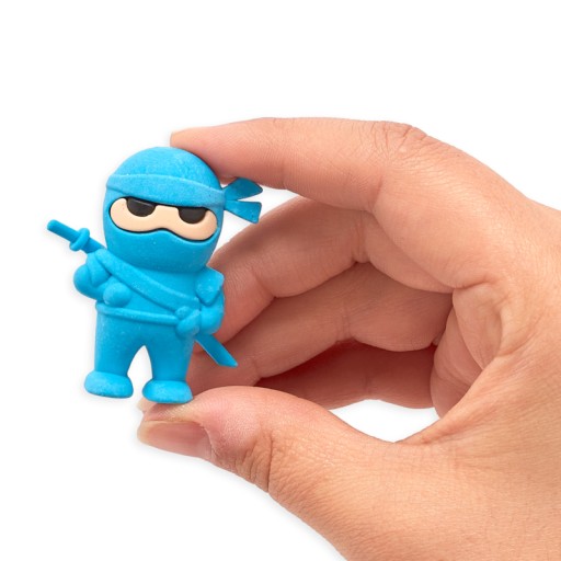Ninja Ooly brúsna guma Multicolor 3 ks