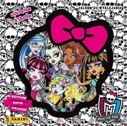 NÁLEPOVÝ ALBUM MONSTER HIGH GHOST SCHOOL MH