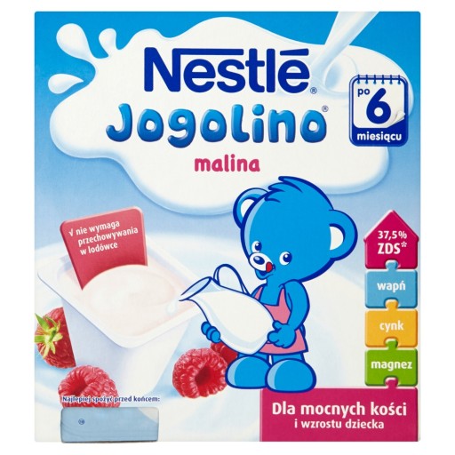 Nestlé Yogolino mlieko a ovocný dezert malina po 6 mesiacoch 400 g