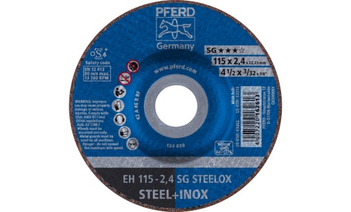 Rezný kotúč A46RSG INOX 115x2,4mm rádius. Pferd