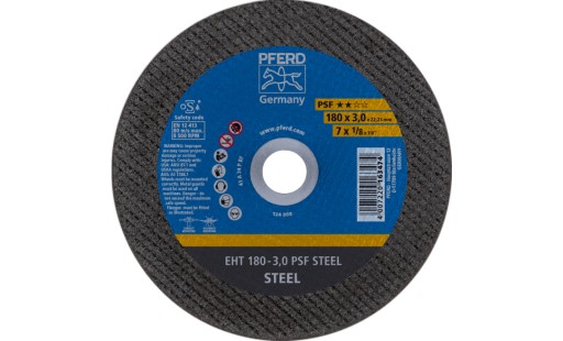 Kotúč rezný A24PPS 178x3,0mm rovný Pferd