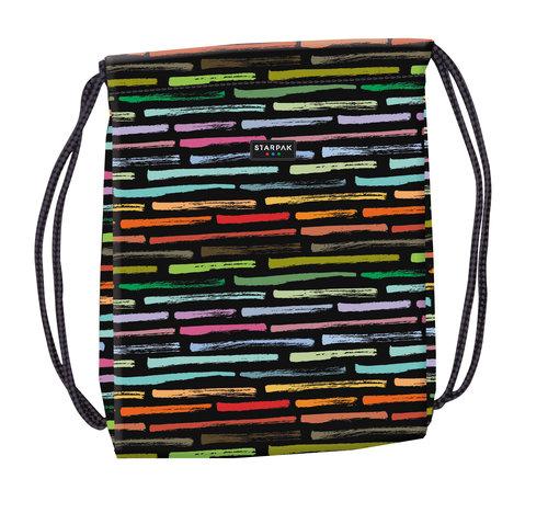 Školská taška cez rameno Art Stripes STARPAK