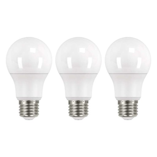 SET 3X LED ŽIAROVKA A60 E27 8,5W (60W) 4000K