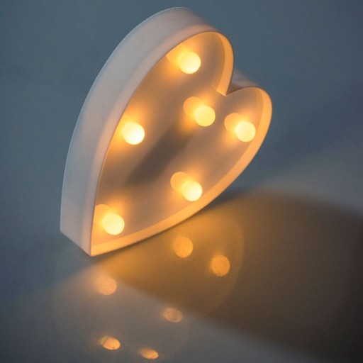 LED PLASTOVÉ SRDCE