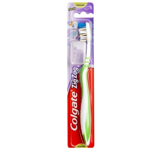 Klasická zubná kefka Colgate cikcak Medium Medium