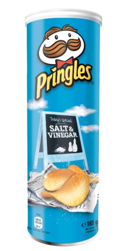 PRINGLES Soľ a ocot 165 g
