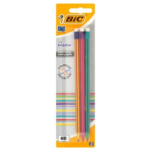 Tradičná ceruzka BIC HB 3 ks, ks.