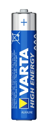 4x LR03 Varta Longlife Power MN2400 AAA batéria 1.
