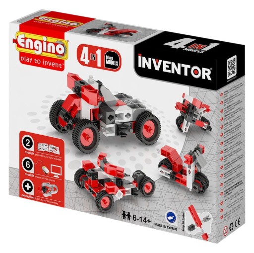 Inventor 4 modeluje motorky - motory