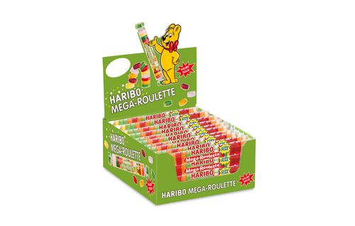 Haribo Mega-Rulette F!zz Kyslé želé 45 g