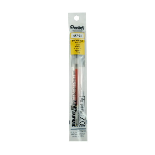 PENTEL EnerGel LR7 náplň do pera žltá 0,7